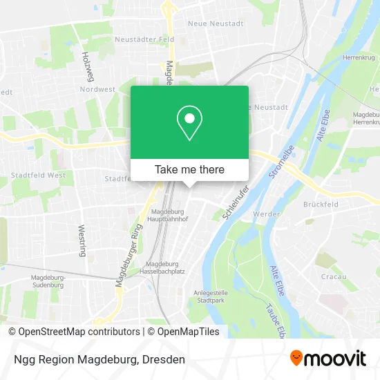 Карта Ngg Region Magdeburg