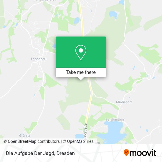 Карта Die Aufgabe Der Jagd