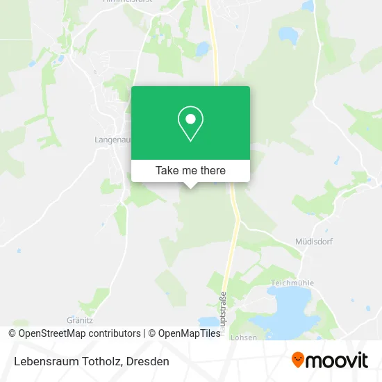 Карта Lebensraum Totholz