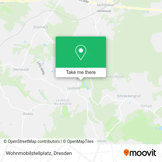 Карта Wohnmobilstellplatz
