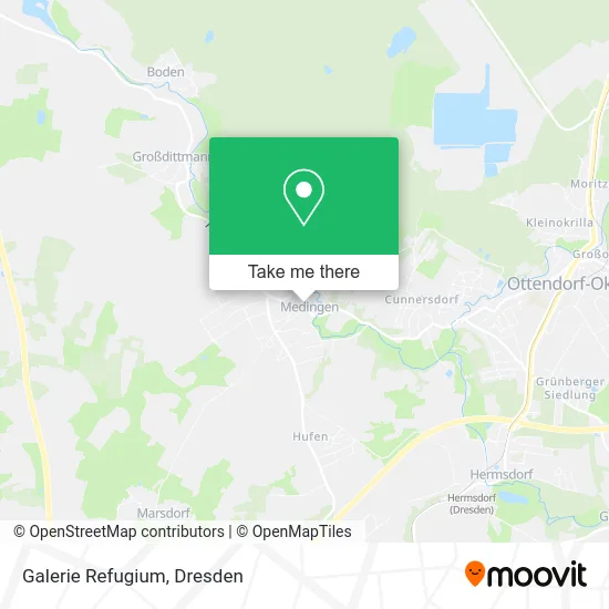 Карта Galerie Refugium