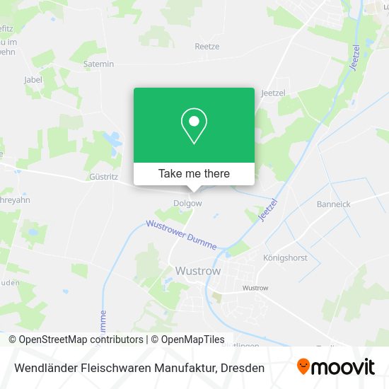 Карта Wendländer Fleischwaren Manufaktur