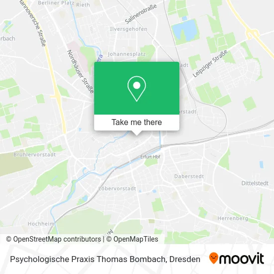 Карта Psychologische Praxis Thomas Bombach