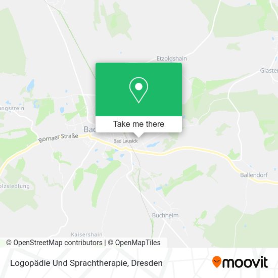 Карта Logopädie Und Sprachtherapie