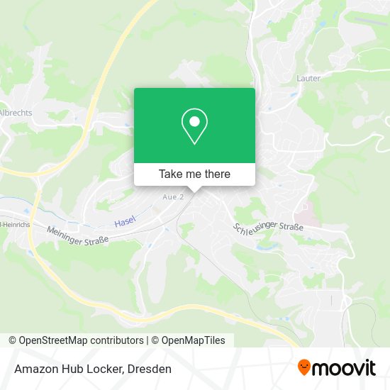 Карта Amazon Hub Locker