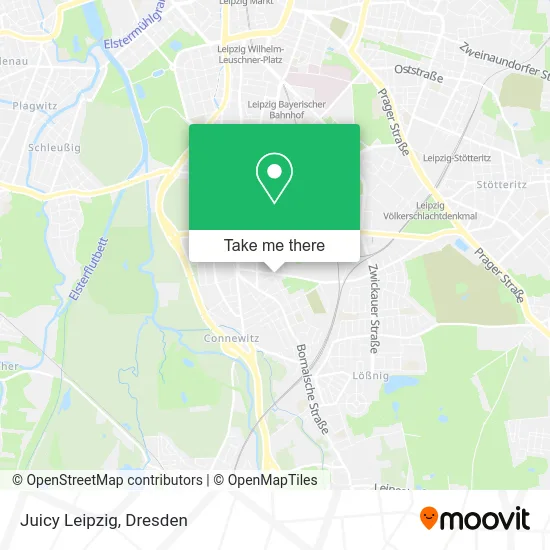 Карта Juicy Leipzig