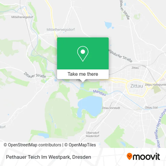 Карта Pethauer Teich Im Westpark
