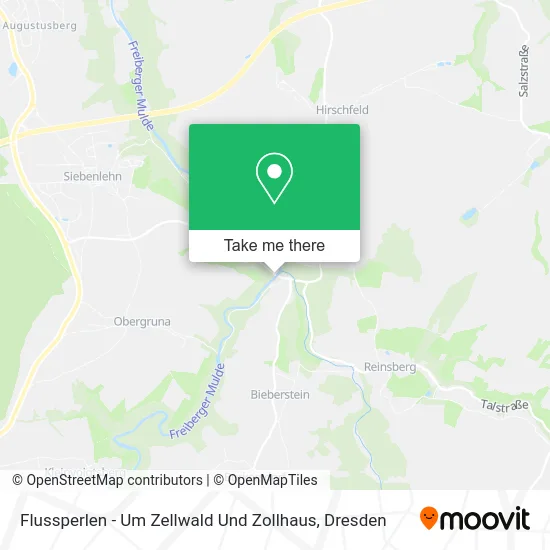 Карта Flussperlen - Um Zellwald Und Zollhaus