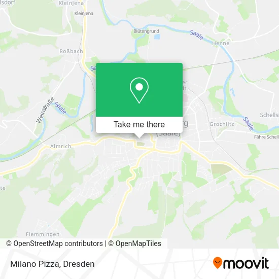 Карта Milano Pizza