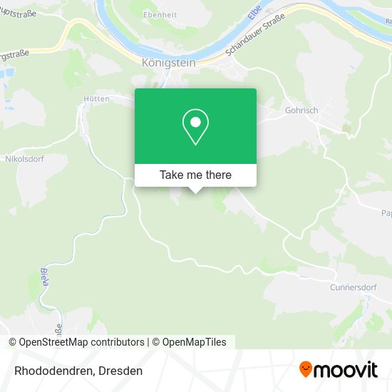 Карта Rhododendren