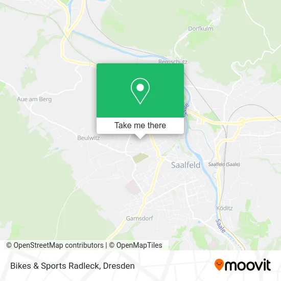 Карта Bikes & Sports Radleck