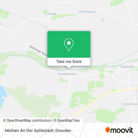 Карта Mühlen An Der Apfelstädt