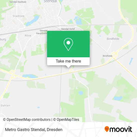 Карта Metro Gastro Stendal