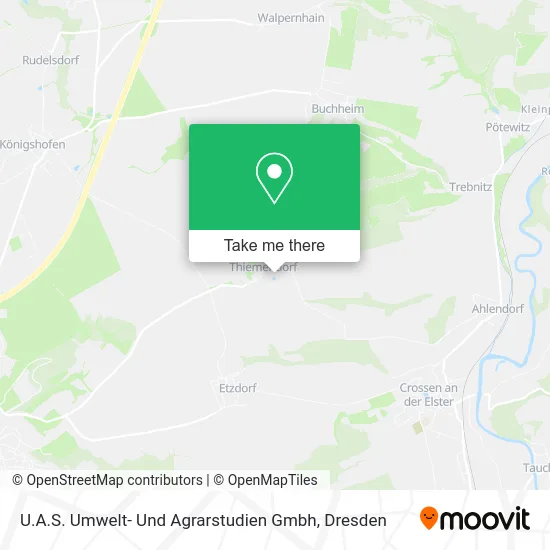 Карта U.A.S. Umwelt- Und Agrarstudien Gmbh