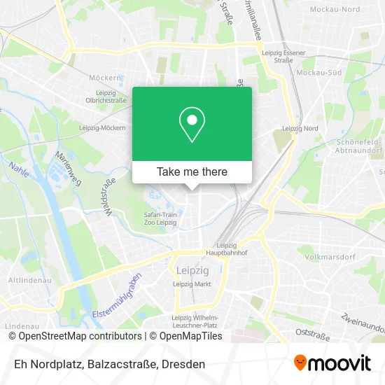 Карта Eh Nordplatz, Balzacstraße