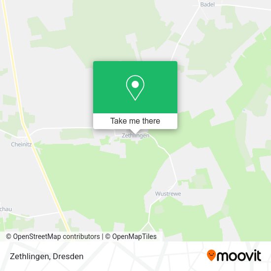 Карта Zethlingen