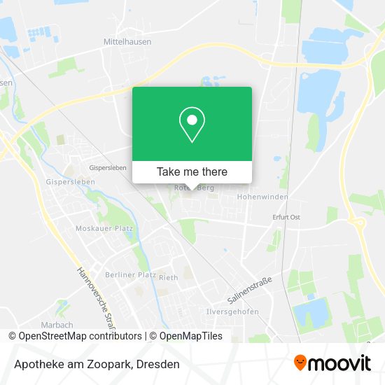 Карта Apotheke am Zoopark