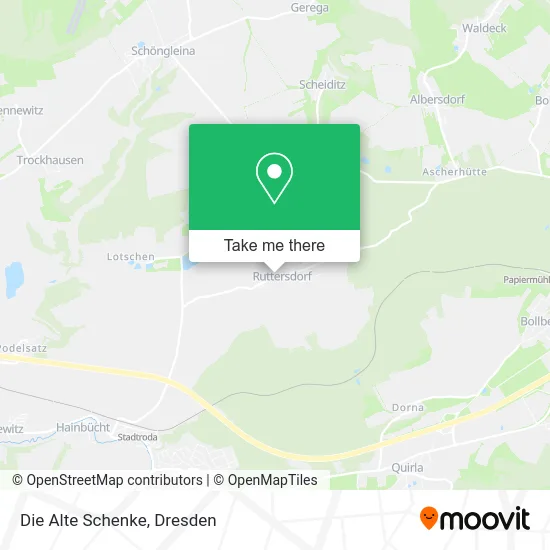 Карта Die Alte Schenke