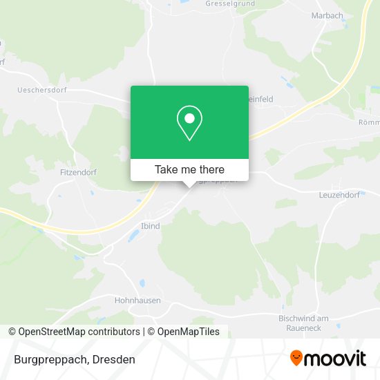 Карта Burgpreppach