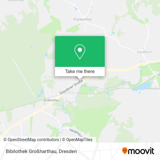Карта Bibilothek Großharthau