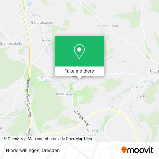 Карта Niederwillingen