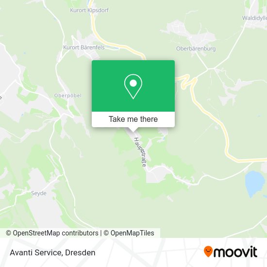 Карта Avanti Service