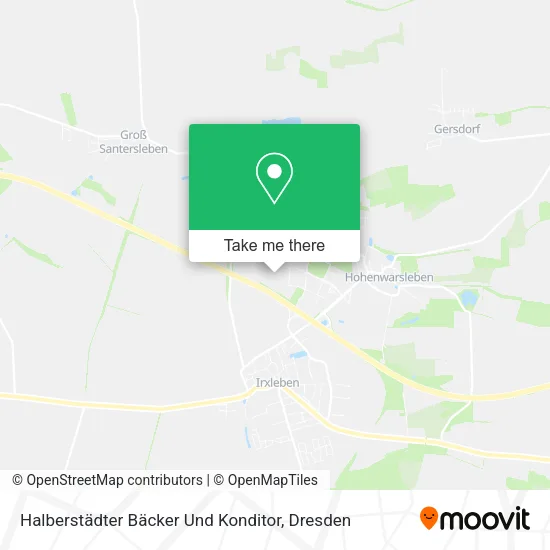 Карта Halberstädter Bäcker Und Konditor
