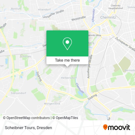 Карта Scheibner Tours