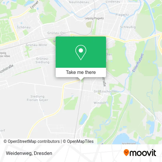 Карта Weidenweg