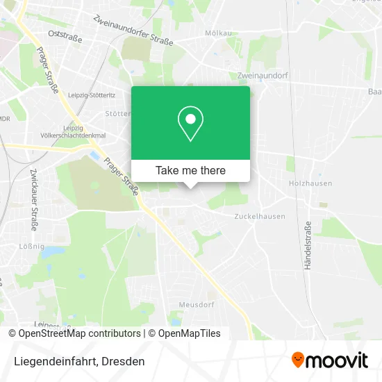 Карта Liegendeinfahrt