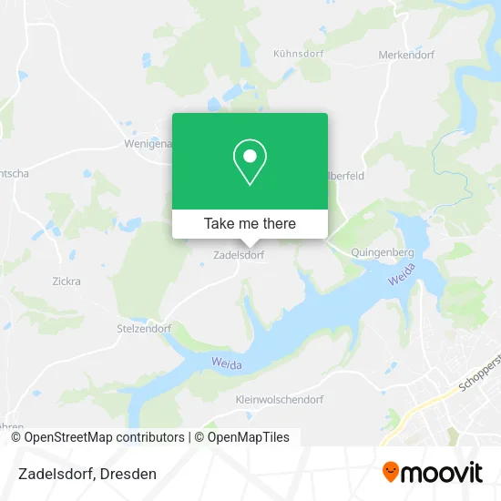 Карта Zadelsdorf