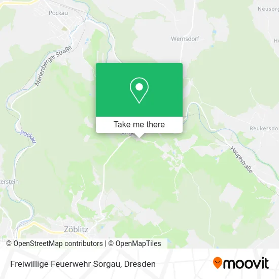 Карта Freiwillige Feuerwehr Sorgau