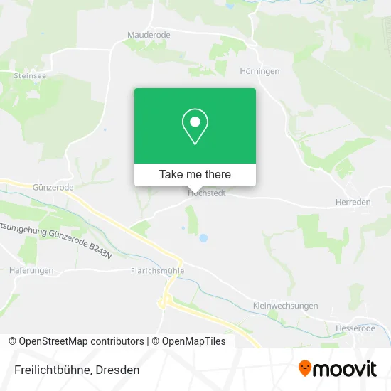 Карта Freilichtbühne