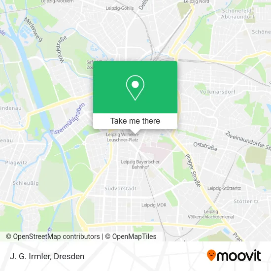 Карта J. G. Irmler