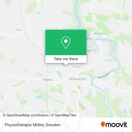 Карта Physiotherapie Müller