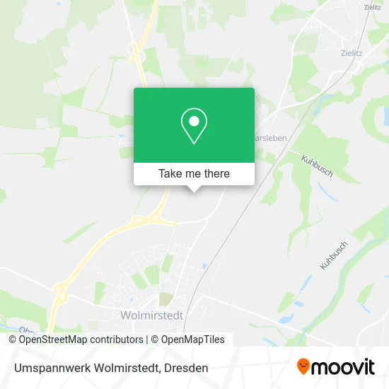 Карта Umspannwerk Wolmirstedt