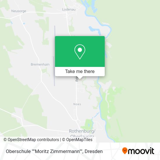 Карта Oberschule ""Moritz Zimmermann""