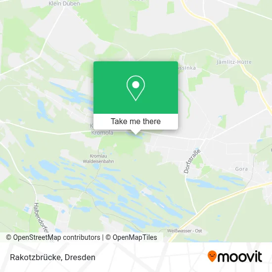 Rakotzbrücke map