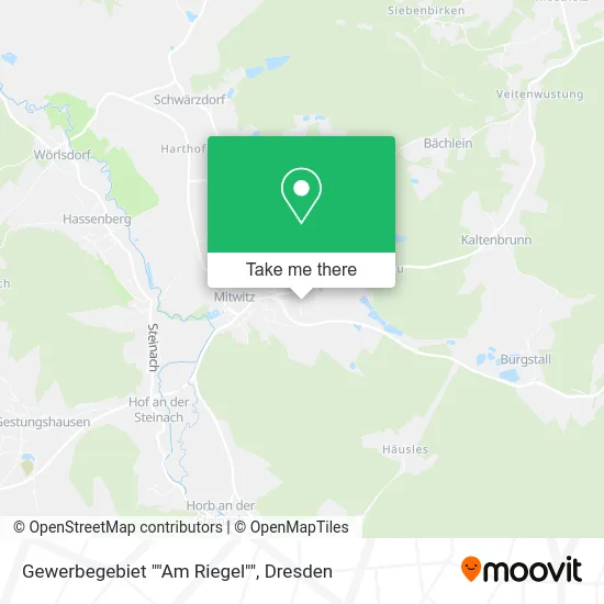 Карта Gewerbegebiet ""Am Riegel""