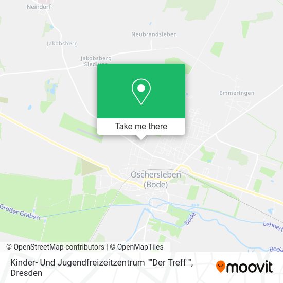 Карта Kinder- Und Jugendfreizeitzentrum ""Der Treff""