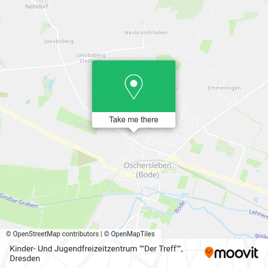 Карта Kinder- Und Jugendfreizeitzentrum ""Der Treff""