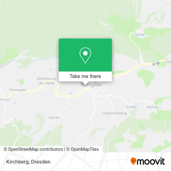 Карта Kirchberg