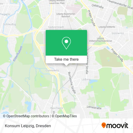 Карта Konsum Leipzig