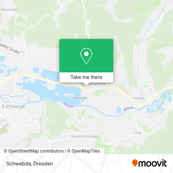 Карта Schwebda