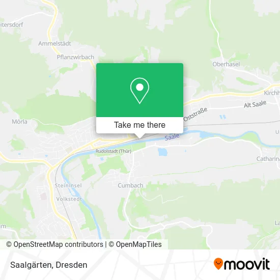 Карта Saalgärten