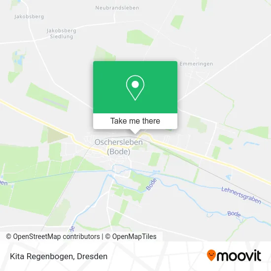 Карта Kita Regenbogen