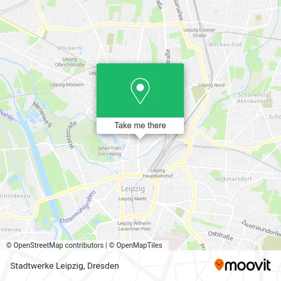 Карта Stadtwerke Leipzig