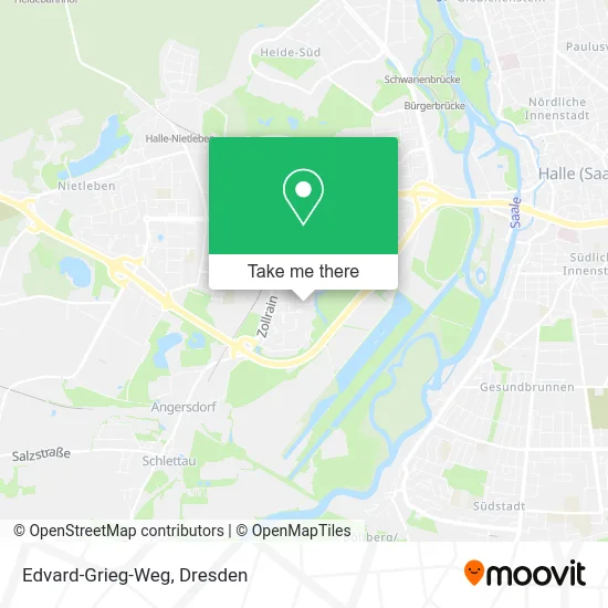 Карта Edvard-Grieg-Weg