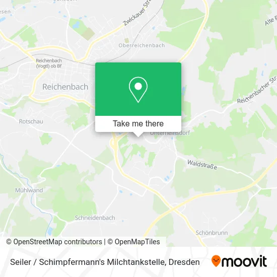 Карта Seiler / Schimpfermann's Milchtankstelle