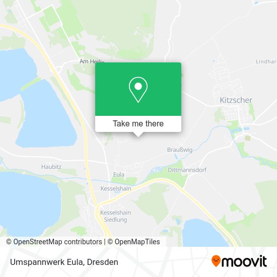Карта Umspannwerk Eula